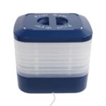 WUSRTO Dörrautomat Edelstahl 160W mit 5 Tabletts & 48h-Timer – Dehydrator für Lebensmittel – Bild 5