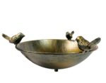 Formano Vogeltränke 107x23cm Metall – Antik-Stil Gartendeko für Balkon & Beet – Bild 2