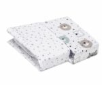 FlyIdeas Spannbettlaken-Set 80x160 cm – 100% Baumwolle für Kinderbetten