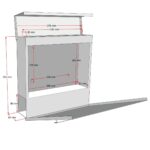 Metzler® Briefkasten Anthrazit mit Zeitungsfach – Personalisiert mit Lasergravur – Bild 2