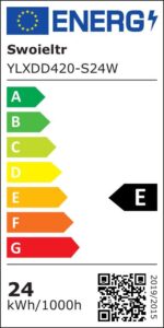 Swoieltr LED Deckenleuchte 30cm ultradünn – dimmbar mit Fernbedienung & Farbtemperatur – Bild 11