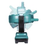 Makita DCF203Z Akku-Lüfter 18V – Mobiler Ventilator mit Schwenkfunktion – Bild 5
