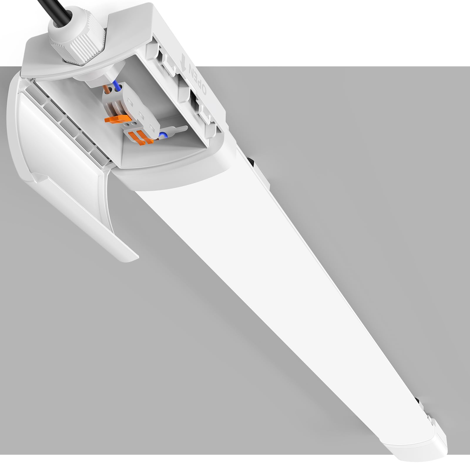 ANTENLICHT 2x LED Feuchtraumleuchte 150cm – 45W, 4950 Lumen, IP65 für Werkstatt & Garage