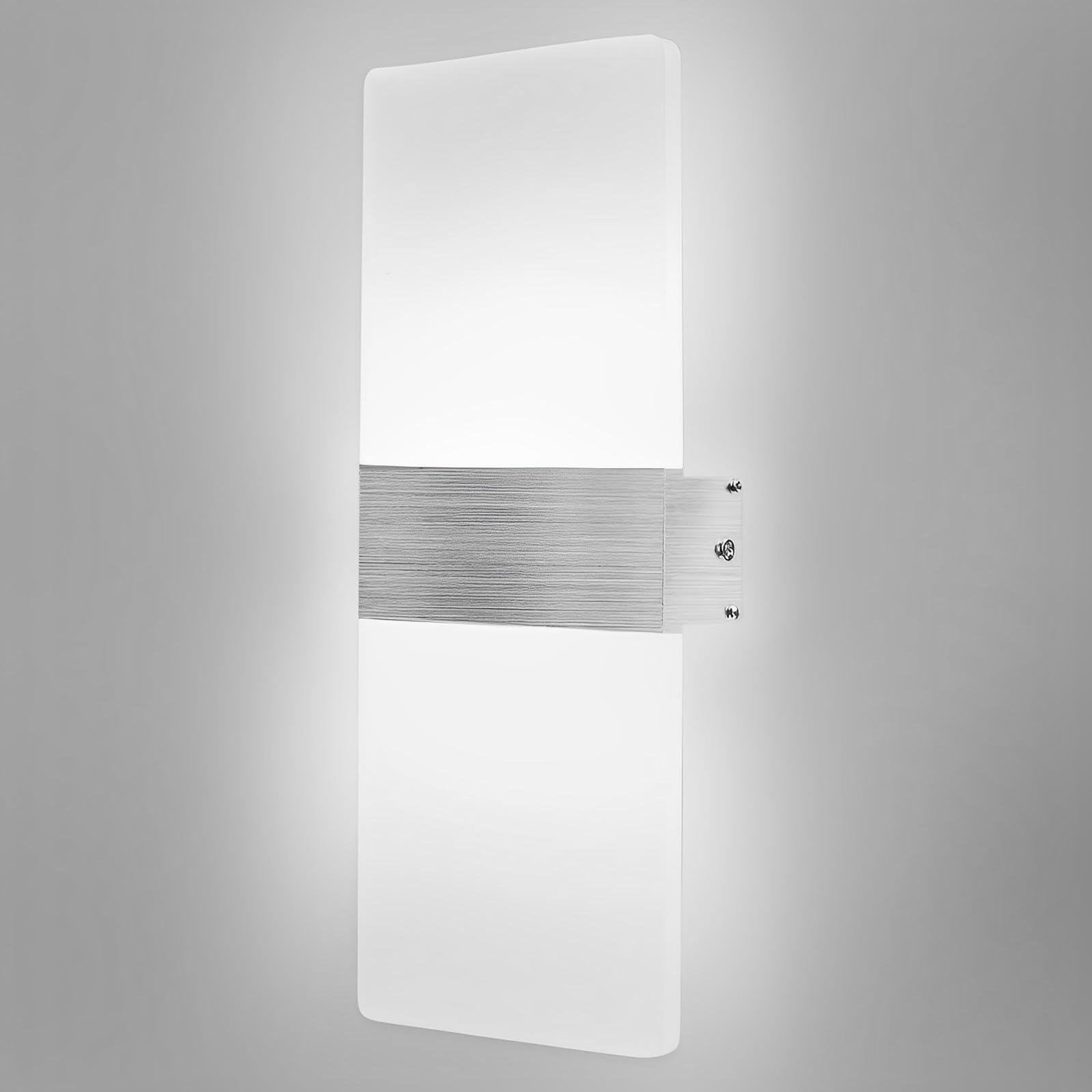 DAGORD LED Wandlampe 12W Kaltweiß 6500K – Moderne Wandleuchte für Innenräume