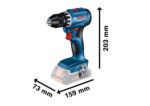 Bosch Professional GSR 18V-45 Akku Bohrschrauber – 45 Nm mit 2x Akkus & Ladegerät – Bild 3
