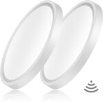 Aulaiyi 2er Deckenlampe mit Radarsensor – LED Deckenleuchte 4000K für Flur & Treppe