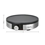 LITTLE BALANCE Maxi-Crêpes Trio i-200 – 3-in-1 Crêpes-Pfanne & Plancha 1200 W – Bild 3