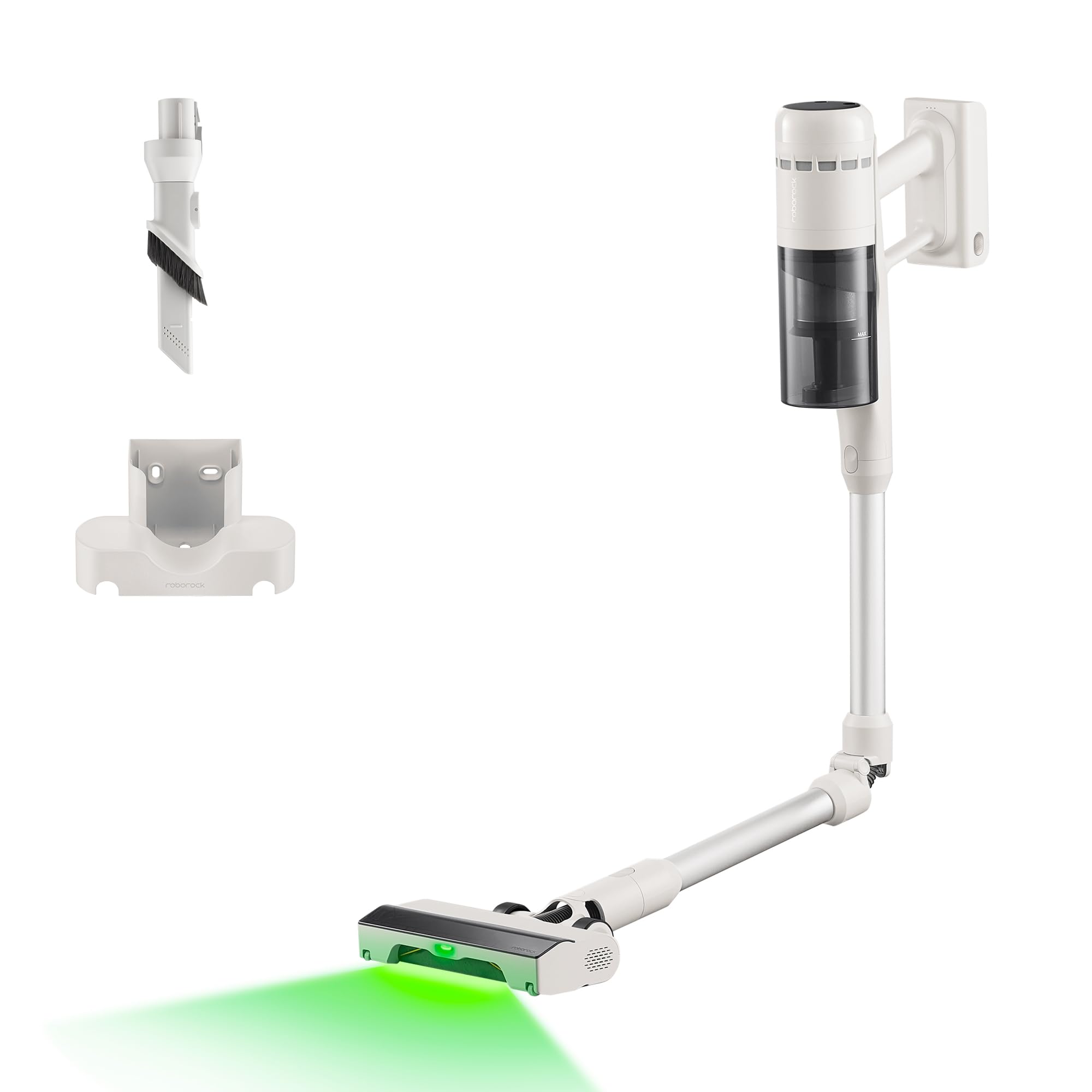 roborock H60 Akku Stabstaubsauger – 27000 Pa Saugkraft, 60 Min Laufzeit, Anti-Tangle Bürste