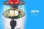 Lehmann Haddo Industriestaubsauger 2000W – Nass-Trocken-Aschesauger mit Edelstahltank – Bild 4