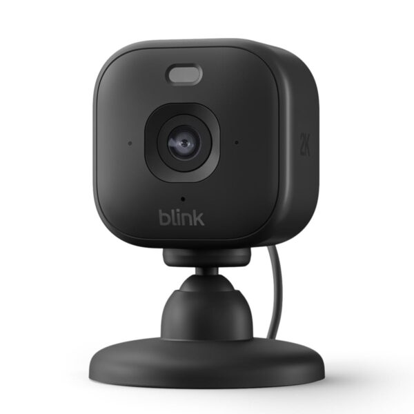 Blink Mini 2K+ Überwachungskamera – 2K-Videoauflösung, Farbzoom & Alexa-Integration