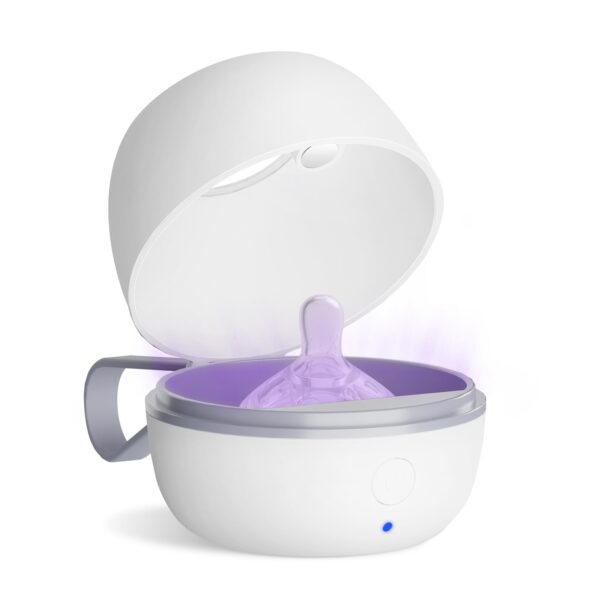 MOMMED Tragbarer Schnuller-Sterilisator mit UV-C – 99,99% Desinfektion in 3 Minuten
