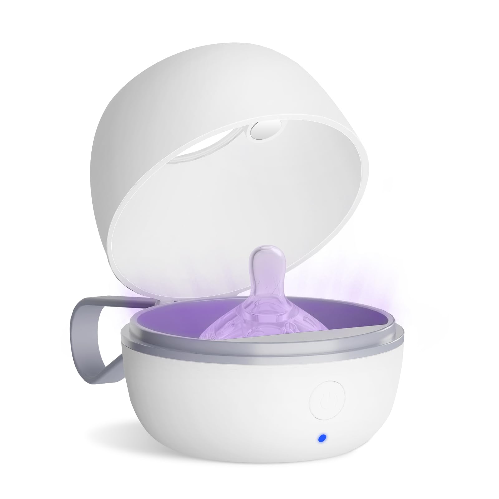 MOMMED Tragbarer Schnuller-Sterilisator mit UV-C – 99,99% Desinfektion in 3 Minuten
