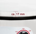 Beeketal BC40-1R Profi Crepes Maker – 400 mm Gusseisen Platte, 50-300 °C, Edelstahl – Bild 4
