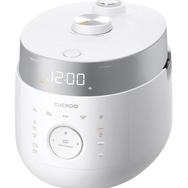 CUCKOO Reiskocher 1.08L CRP-LHTR0609F – Twin Pressure Induktion für 6 Tassen