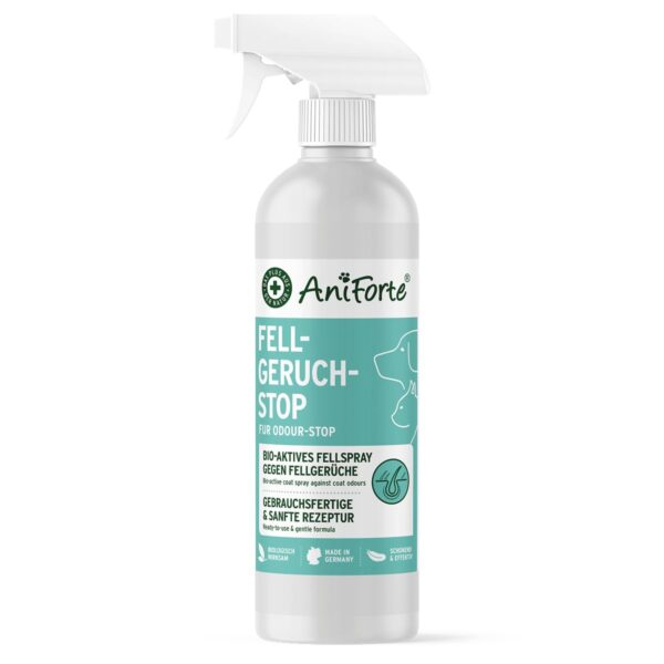 AniForte Fellgeruch-Stop 200 ml – Geruchsneutralisierer für Hunde & Katzen