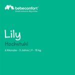 Bebeconfort Lily Babyhochstuhl – ultrakompakt faltbar für 6 Monate bis 3 Jahre – Bild 4