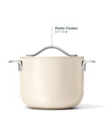 Caraway Petite Cooker 2 qt – Keramikbeschichteter Topf ohne Chemikalien – Bild 4