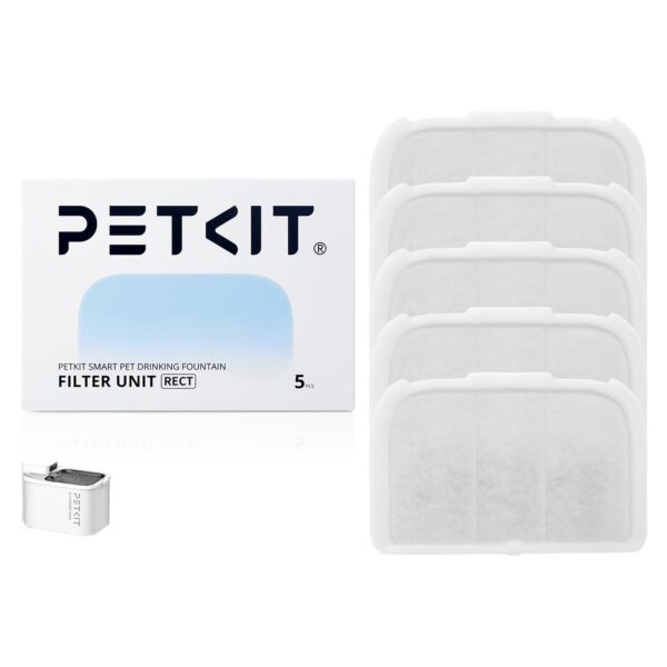 PETKIT EVERSWEET MAX Filter 5er-Set – Aktivkohle-Filtration für Katzenbrunnen