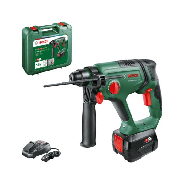 Bosch UniversalHammer 18V Akku-Bohrhammer – 4-in-1 Multitool mit SDS plus für Profis