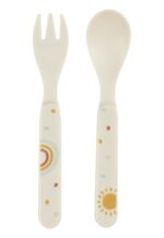 Sterntaler Geschirrset Ente Edda Lou – 5er Kindergeschirr Set in ecru für Jungen & Mädchen – Bild 5