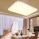 YRHome 72W LED Deckenleuchte Dimmbar mit Fernbedienung – Moderne Ultraslim Lampe – Bild 6