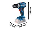 Bosch Professional GSB 18V-45 Schlagbohrschrauber – 45 Nm Drehmoment für Profis – Bild 3