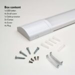 HOFTRONIC LED Lichtleiste 150cm 50W – 8300lm Warmweiss Deckenleuchte für Garage & Keller – Bild 9