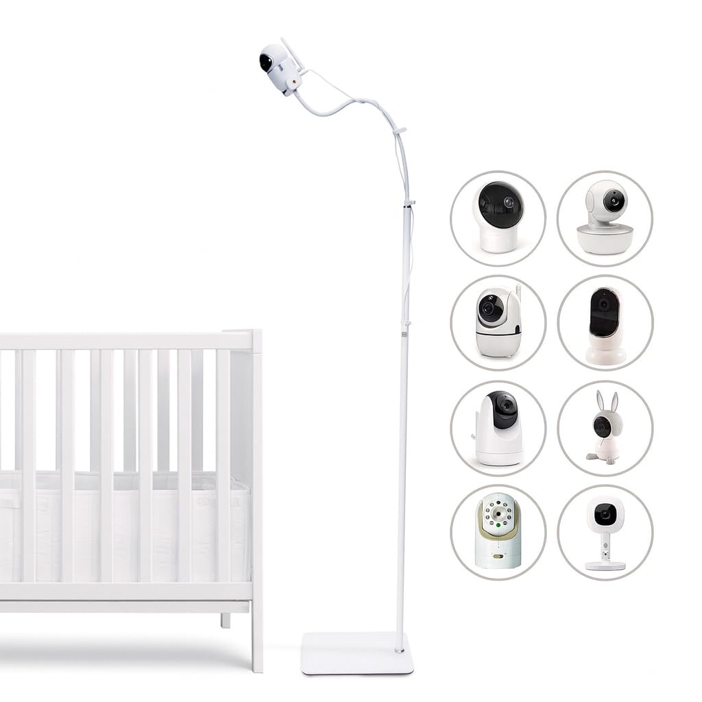 170 cm Babyphone Ständer mit Schwanenhals – Universal kompatibel für HelloBaby, Eufy, Philips Avent & weitere