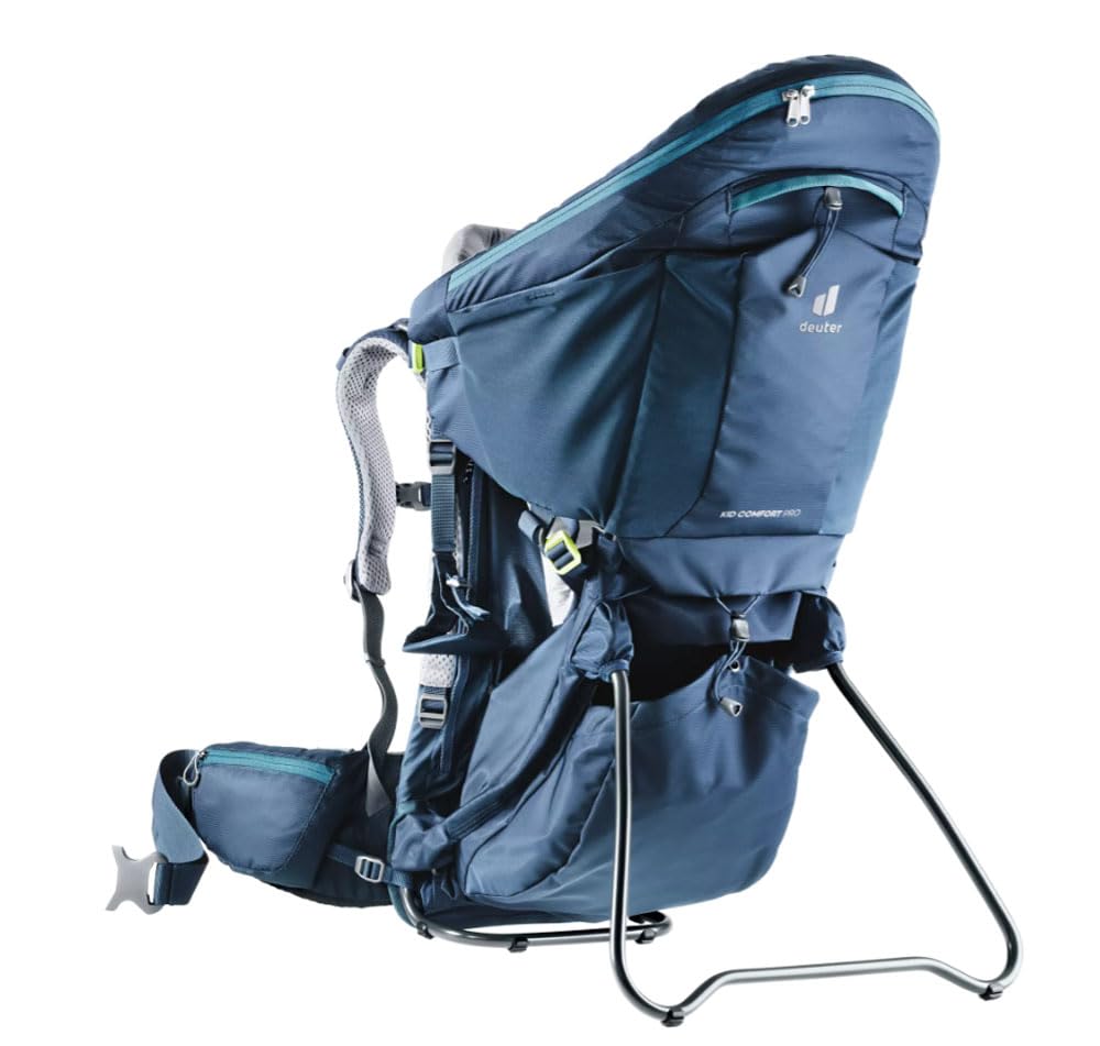 deuter Kid Comfort Pro Kindertrage mit integriertem Daypack – Ergonomische Kraxe für Eltern