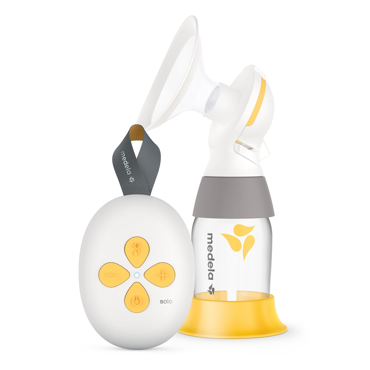 Medela Solo Elektrische Milchpumpe – USB-Aufladbar, Leise & Effizient für Unterwegs