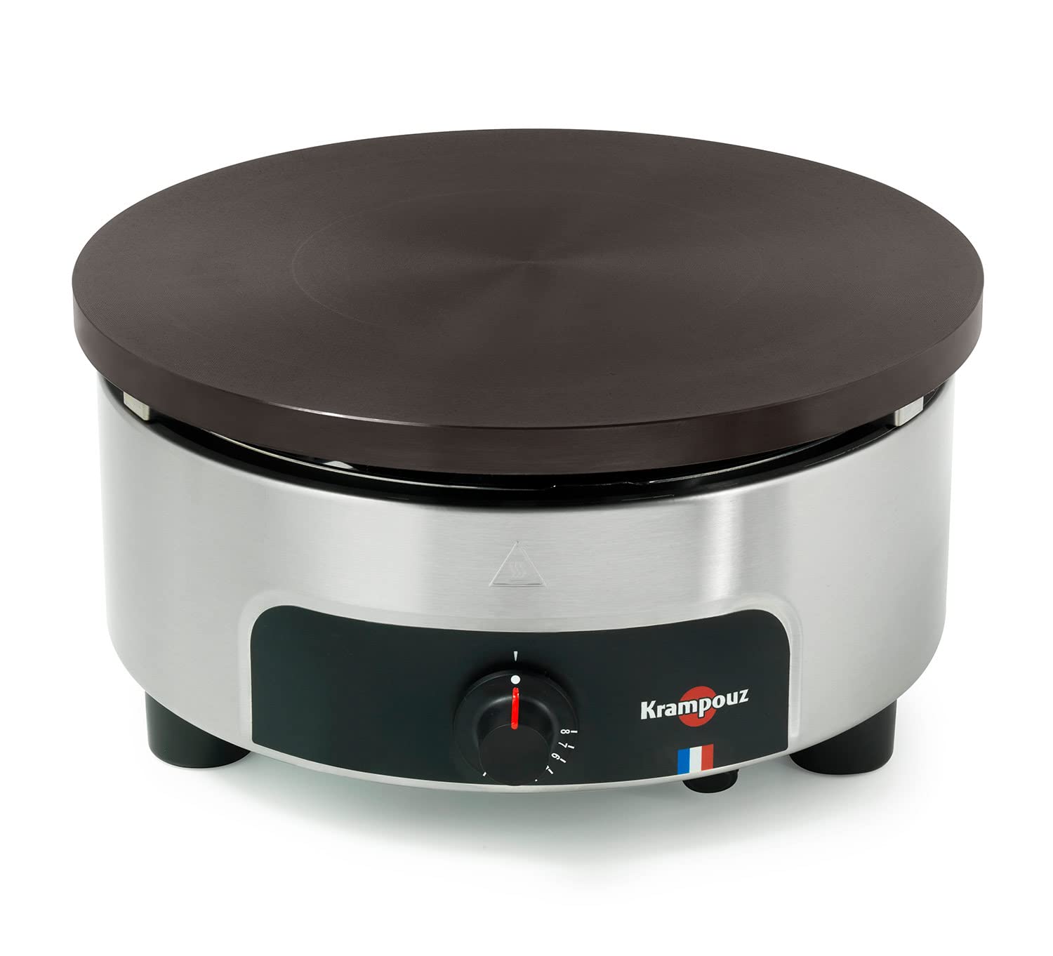 Krampouz Crepesgerät 40 cm Gas Rund – Profi-Crepes-Maker mit 6-Arm-Brenner
