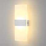 Lightsjoy LED Wandleuchte 600 Lumen – Blendfreies Warmweiss Licht für Innenräume