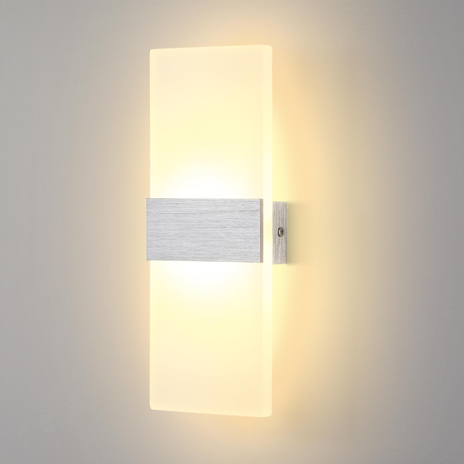 Lightsjoy LED Wandleuchte 600 Lumen – Blendfreies Warmweiss Licht für Innenräume
