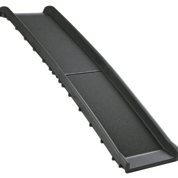 TRIXIE Klapp-Rampe 40 × 156 cm – Faltbare Hunderampe mit rutschfester Oberfläche