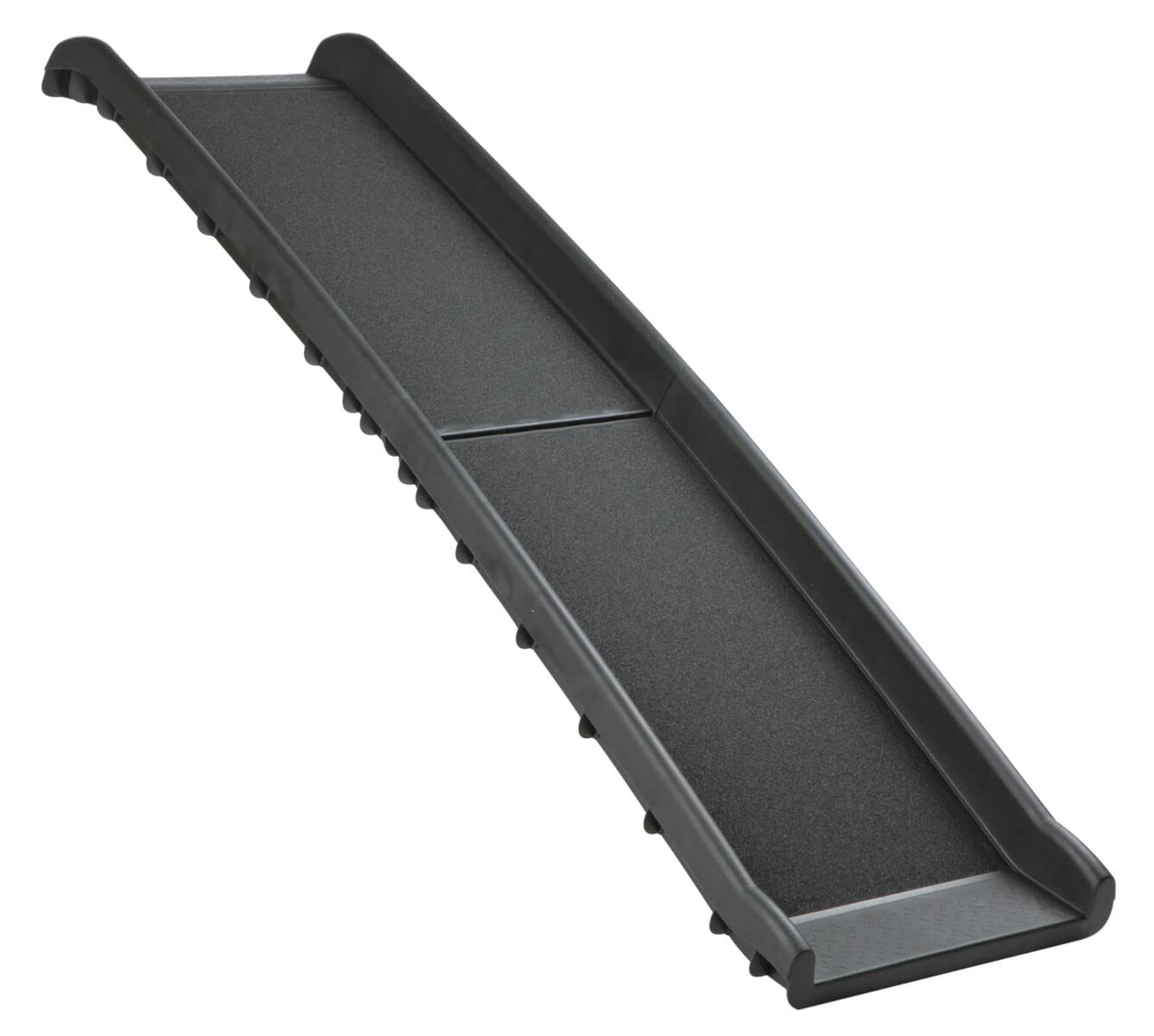 TRIXIE Klapp-Rampe 40 × 156 cm – Faltbare Hunderampe mit rutschfester Oberfläche
