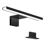 ERWEY LED-Spiegelleuchte 30cm 5W IP44 – Badbeleuchtung mit Klammer & Schraube