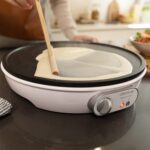 Cecotec Crêpes-Maker Fun Crepestone XL – Elektrischer Crêpe-Maker 1350 W mit Antihaftplatte – Bild 5