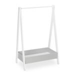 Relaxdays Kinder Kleiderständer 99 cm – Garderobe mit Ablage für Selbstständigkeit – Bild 8