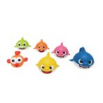 ODS Baby Shark Badespielset 6er – Bunte Wasserspritzer-Figuren für Babys ab 12 Monaten – Bild 3