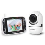 HelloBaby Video-Babyphone mit 3,2" Display – 355° Kamera, HD-Nachtsicht, ohne WLAN