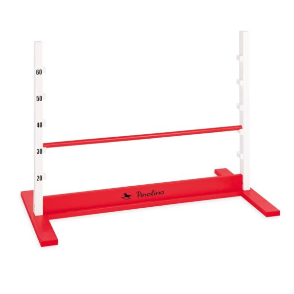 PINOLINO Hobby Horsing Hindernishürde Hoppe – höhenverstellbar 20–60 cm für Kinder