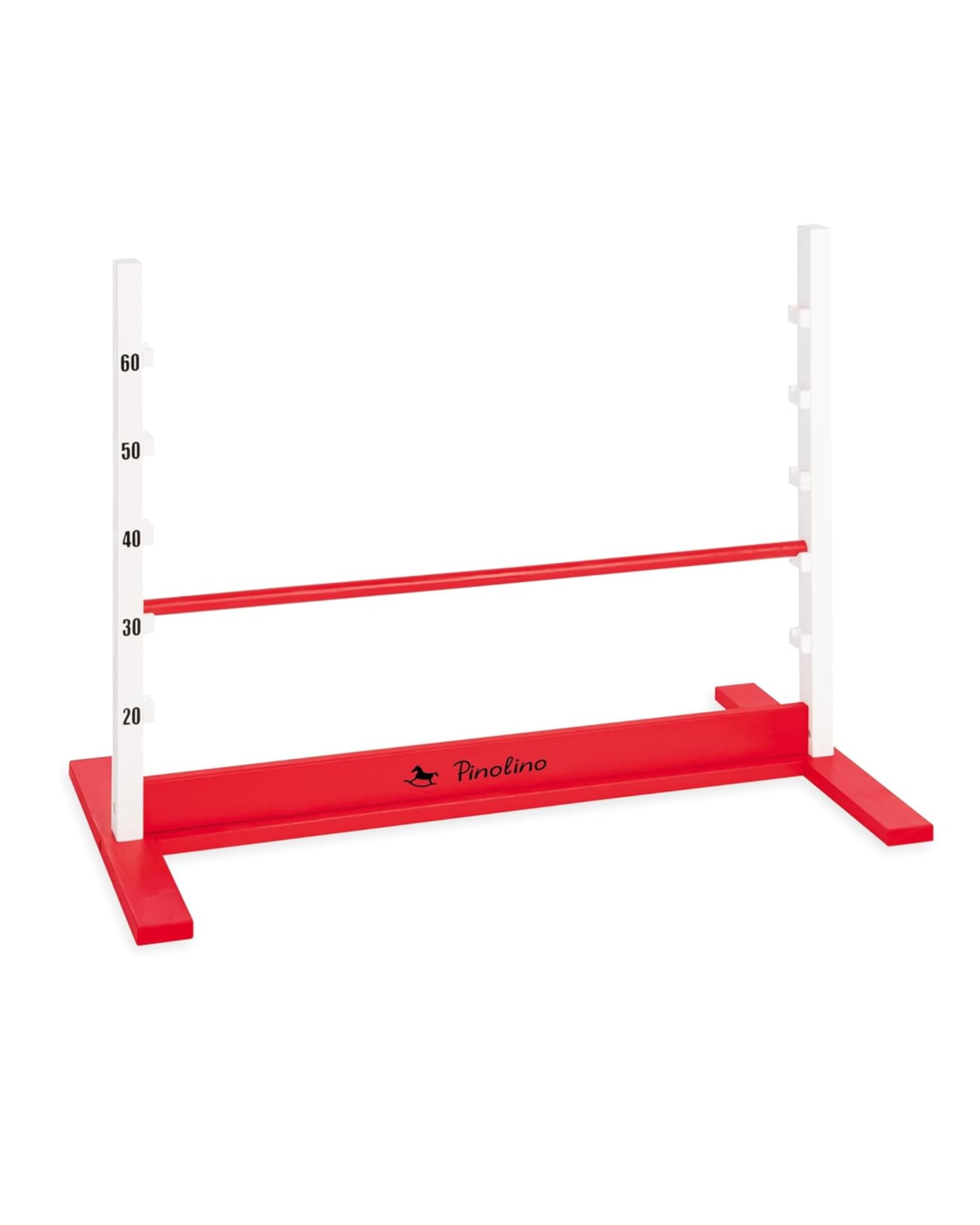 PINOLINO Hobby Horsing Hindernishürde Hoppe – höhenverstellbar 20–60 cm für Kinder