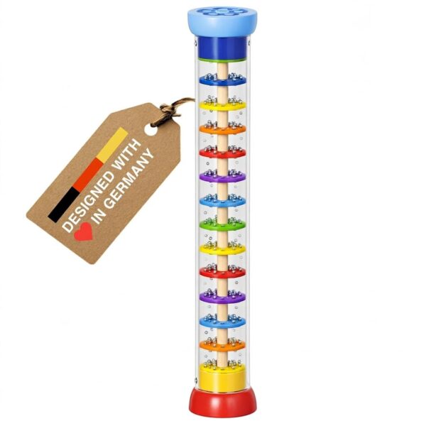 goki Regenstab 34 cm – Beruhigendes Musikspielzeug für Babys & Kleinkinder