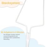 Babykajo Betthimmel Stange – Universelles Metallgestell für Babybetten – Bild 6