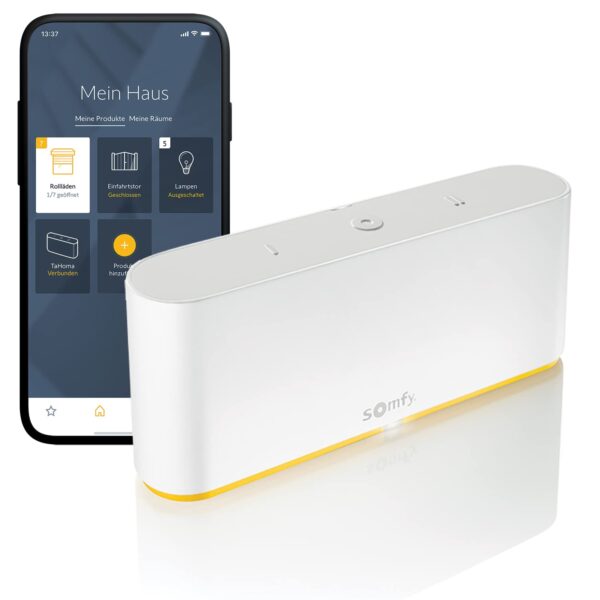 Somfy TaHoma Switch – Smart Home Zentrale mit io, RTS & HomeKit – Intelligente Hausautomation