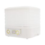 WUSRTO Dörrautomat 160W mit 5 Tabletts – Profi-Dehydrator mit 48h-Timer & LED für Obst, Fleisch, Gemüse – Bild 3