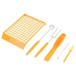 Haofy Elektrische Schokoladenschmelzmaschine mit 7 Formen – Fondue-Set für Heimgebrauch – Bild 6