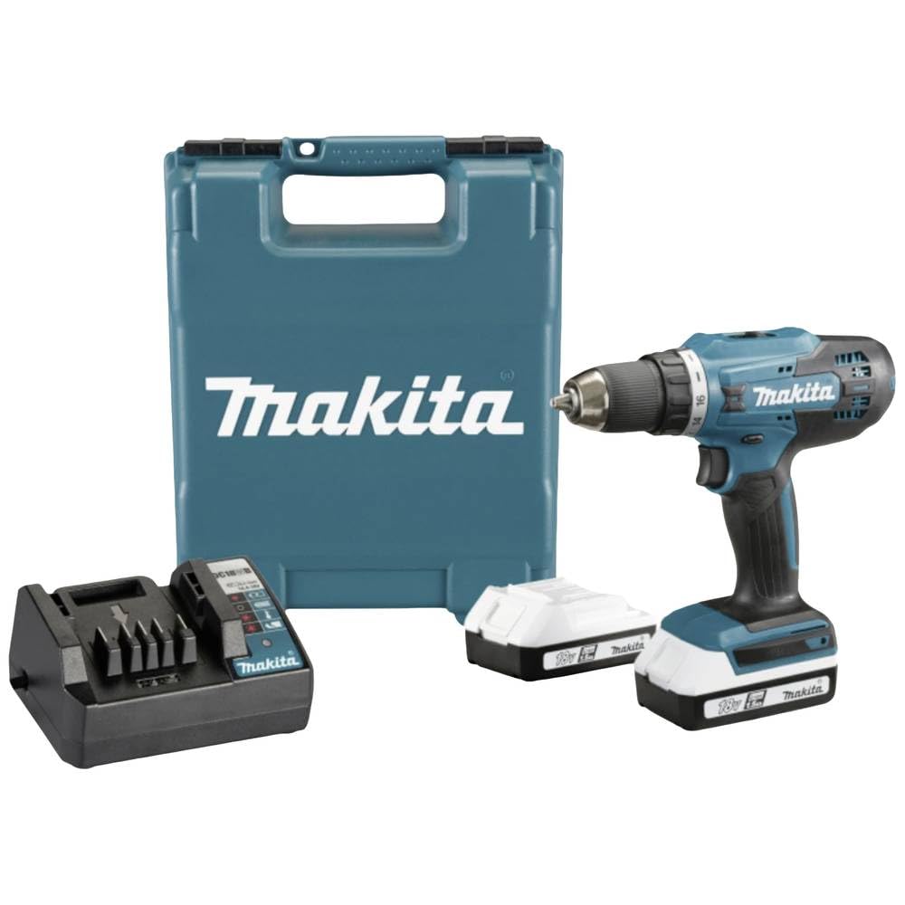 Makita DF488D002 Akku-Bohrschrauber 18V – Komplett-Set mit 2 Akkus & Ladegerät