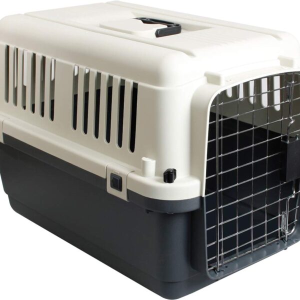 Karlie Flugzeugbox Nomad L – IATA-zertifizierte Transportbox für Hunde bis 10 kg