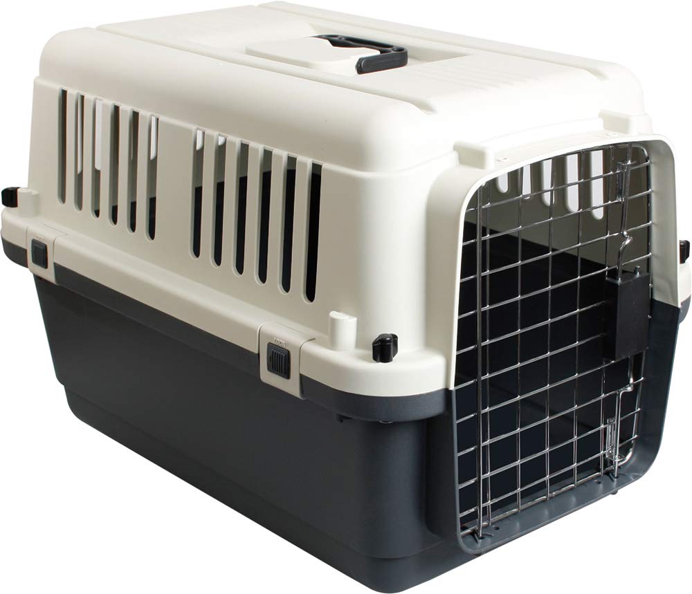 Karlie Flugzeugbox Nomad L – IATA-zertifizierte Transportbox für Hunde bis 10 kg